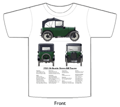 Austin Seven AB Tourer 1922-26 T-shirt Front